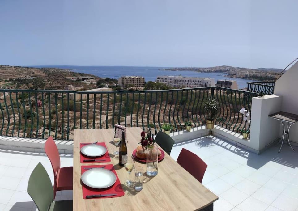 Gaia Penthouse Sea And Country Views Home Bahía de San Pablo Exterior foto