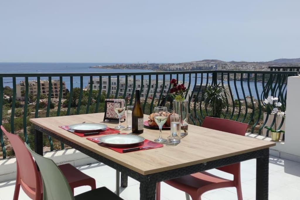 Gaia Penthouse Sea And Country Views Home Bahía de San Pablo Exterior foto
